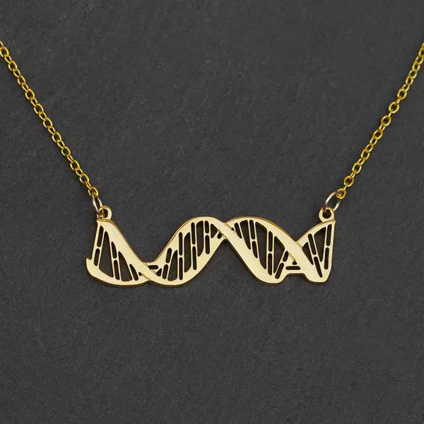 RT Gold DNA Necklace