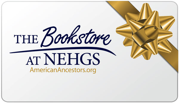 Bookstore gift card with golden bow
