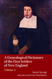 A Genealogical Dictionary of the First Settlers of New England (4-volume set)